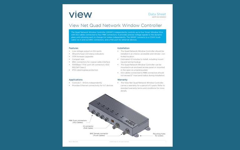 View Network Quad Controller