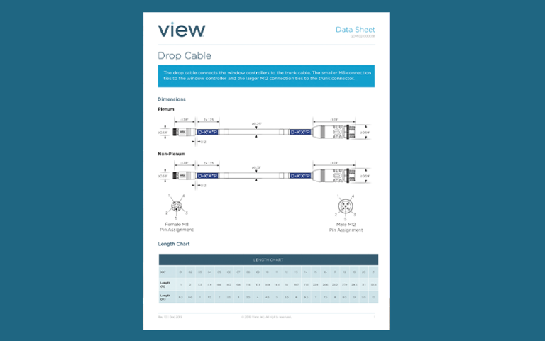 BOS Cabling Data Sheet: Drop Cable