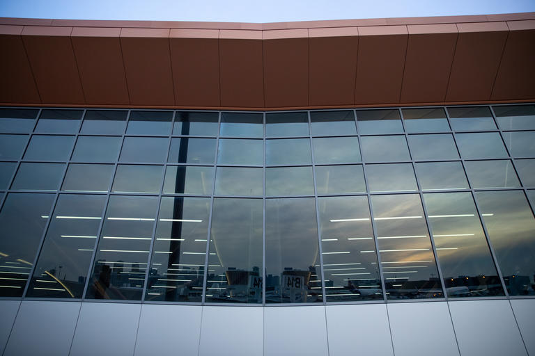 Boston Logan Airport with View Smart Windows