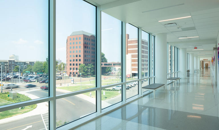 Methodist University Hospital with View Smart Glass